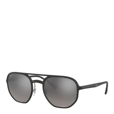 Matte Black 0Rb4321Ch Sunglasses 53mm