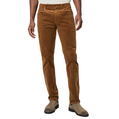 Brown Corduroy Lennox Skinny Trousers