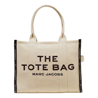 Beige Marc Jacobs Large Traveller Tote