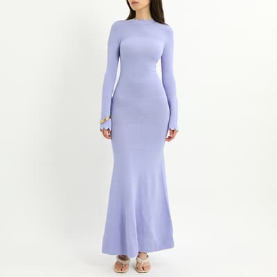 Lilac Floor Length Dress