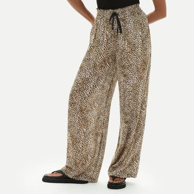 Brown Leopard Print Imogen Trousers