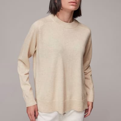 Ecru Cashmere Jumper