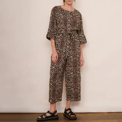 Leopard Lauren Jumpsuit 