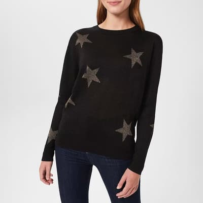 Black Deborah Star Jumper