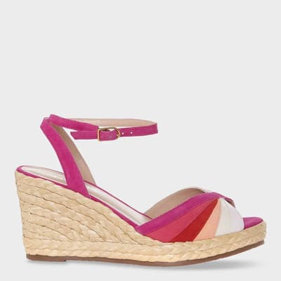 Pink Wimbledon Wedge