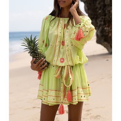 Lime Cali Dress