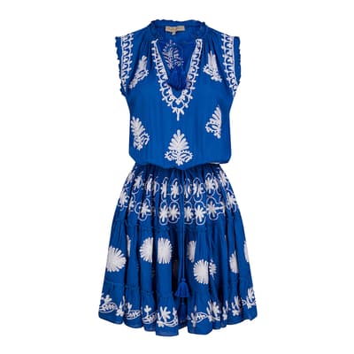 Blue Celon Dress