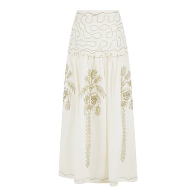 Gold Pia Skirt