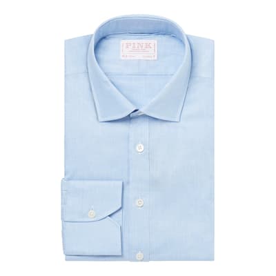 Blue Classic Fit Oxford Cotton Shirt