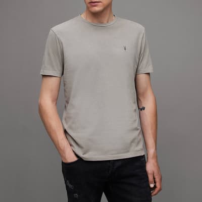 Taupe Ossage Crew Neck T-Shirt