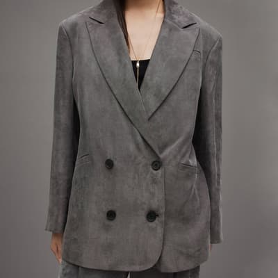 Grey Elle Tailored Blazer