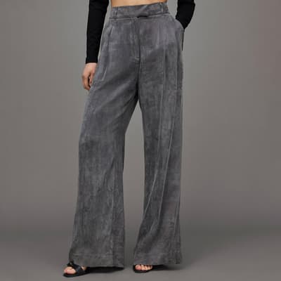 Grey Elle Tailored Trousers