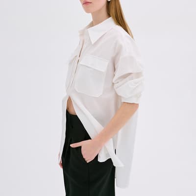 White Zenia Blouse