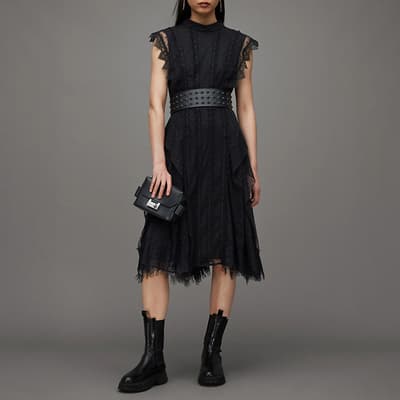 Black Freya Lace Dress