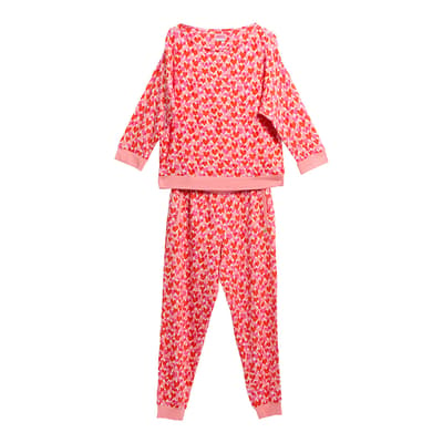 Multi Print Long Pyjama Set 