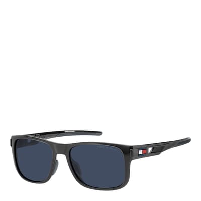 Grey Rectangular Sunglasses 55mm