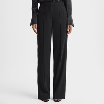 Black Aleah Pull On Trousers