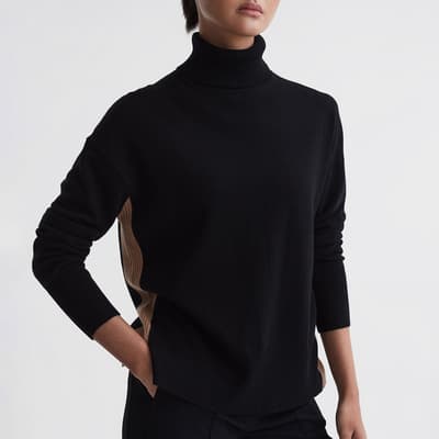 Black Alexis Cashmere Blend Jumper