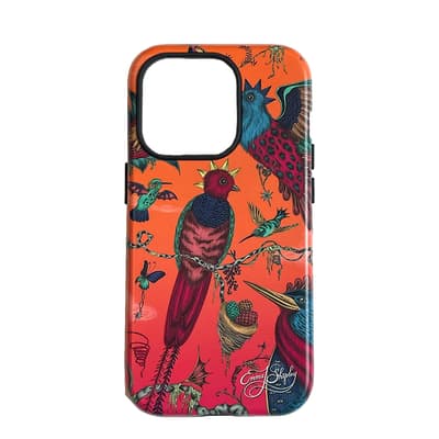 Quetzal iPhone Case iPhone 13, Peach