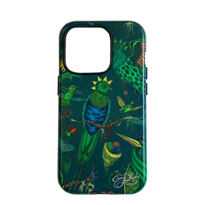 Quetzal iPhone Case iPhone 13, Teal