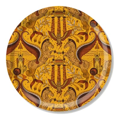 Odyssey Round Tray 39cm, Gold