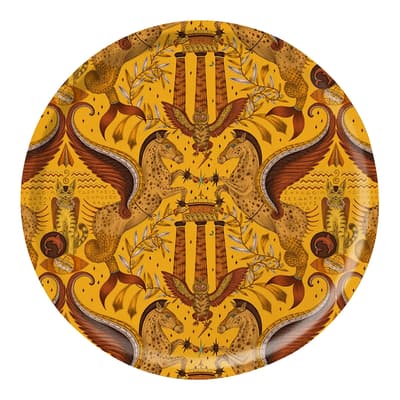 Odyssey Round Tray 46cm, Gold