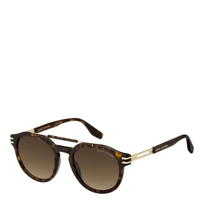 Havana Round Sunglasses 52mm