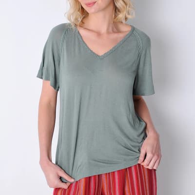 Khaki Mawgan Top