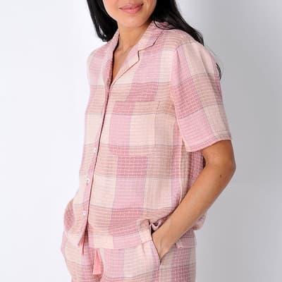 Pink Sowton Cotton Shirt