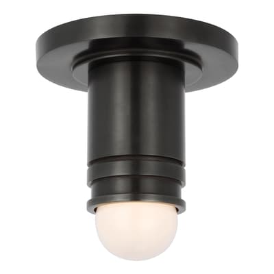 Top Hat Mini Monopoint Flush Mount in Bronze