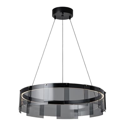 Stratos 30 Chandelier in Black