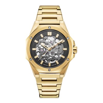 Men's Gold Raidillon Skeleton Automatic 41mm