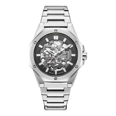 Men's Silver Raidillon Skeleton Automatic 41mm