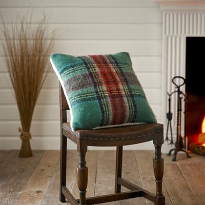 Kinross Cushion 50x50cm, Green