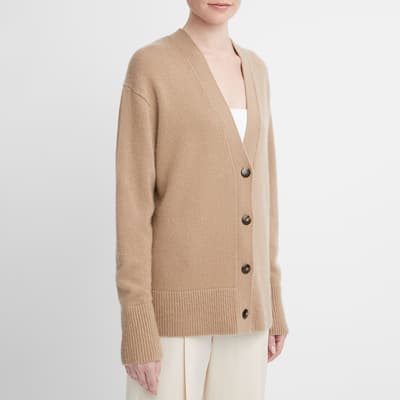 Camel Weekend Wool Blend Cardigan