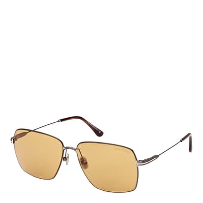 Men's Gold Tom Ford Sunglasses 58mm