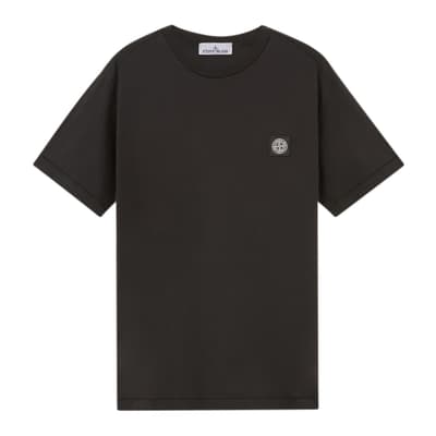 Black Jersey Cotton T-Shirt