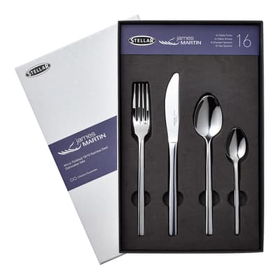 James Martin 16 Piece Cutlery Set