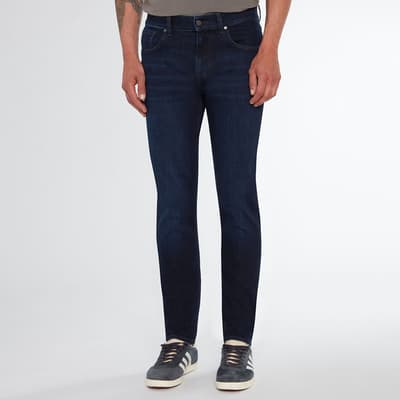 Dark Blue Slimmy Tapered Stretch Jeans