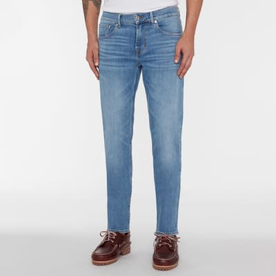 Blue Slimmy Tapered Stretch Jeans