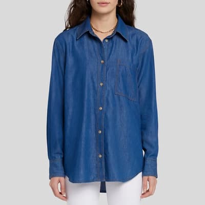 Dark Blue Olivia Denim Shirt