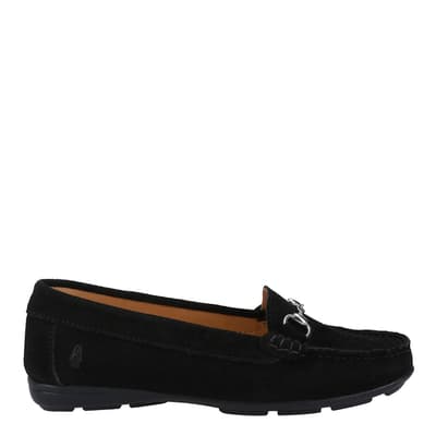 Women's Black Molly Snaffle Loafer Moccassins