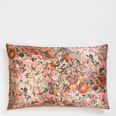 Pink Lady Aurora Silk Pillowcase 