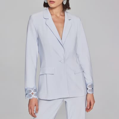 Light Blue Suit Blazer