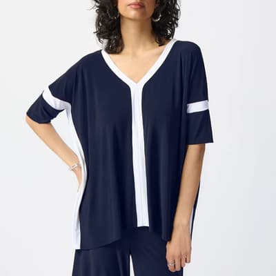 Navy / White Regular Tunic