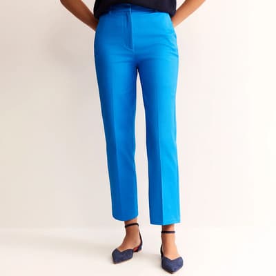 Blue Kew Bi-Stretch Trousers