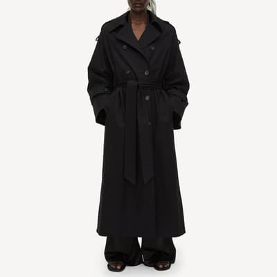 Black Organic Cotton Alanis Coat