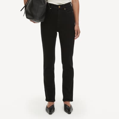 Black Stellen Skinny Jean