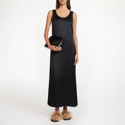 Black Jerrica Sleevless Maxi Dress