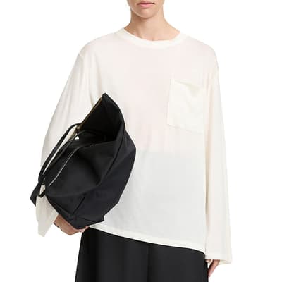 White Fayeh Pocket Top